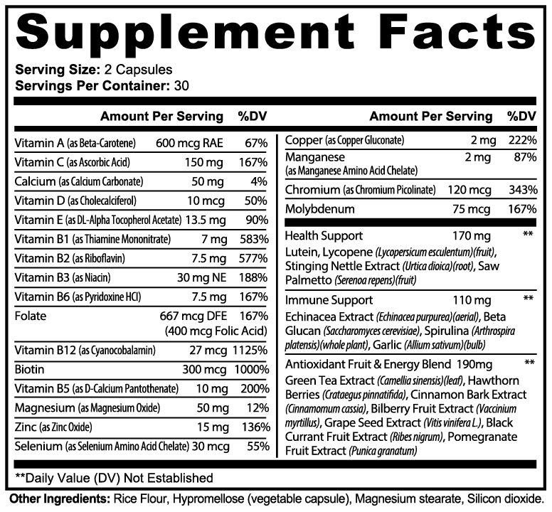 Klarity Complete Multivitamin